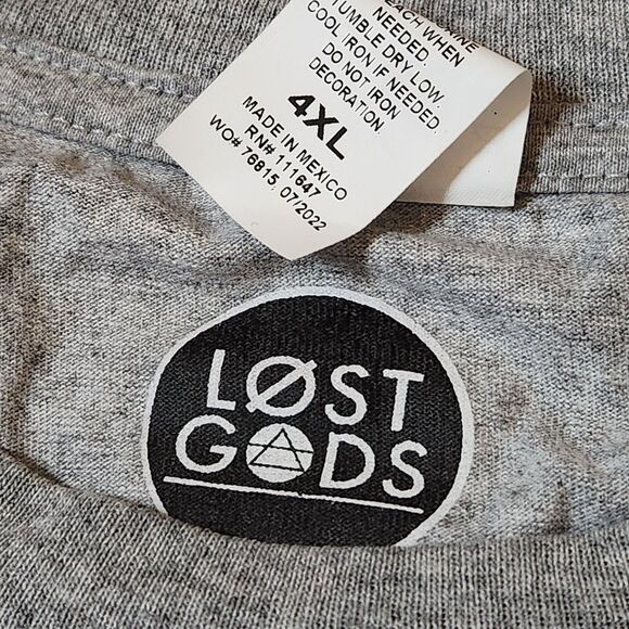 World’s Best Grandpa Tee – Men’s 4XL, Grey, Gift Idea - Picture 9 of 9